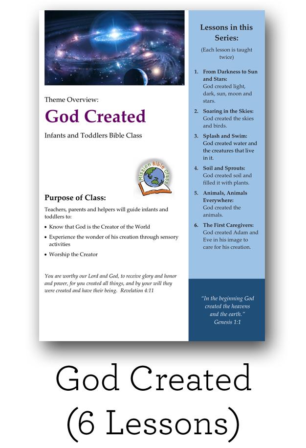 God Created (6 Lessons) – Mission Bible Class