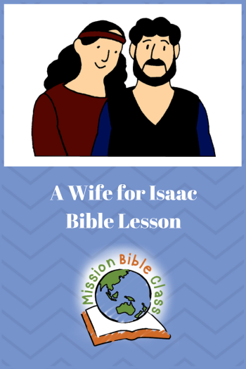 A Wife for Isaac Pin