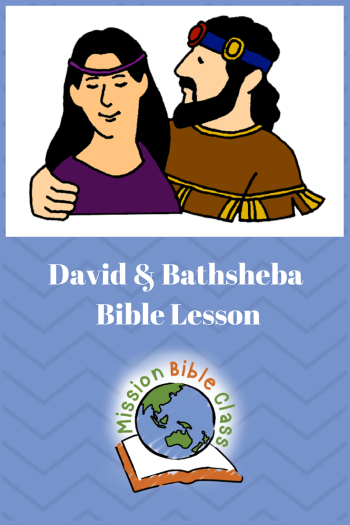 David_s Sin with Bathsheba Pin