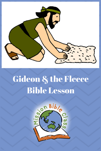 Gideon and the Fleece Pin