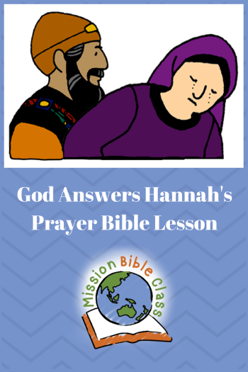 God Answers Hannah_s Prayer Pin