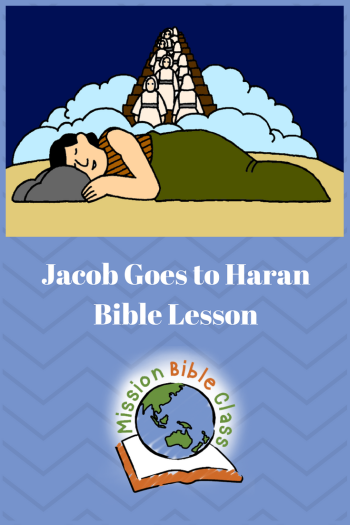 Jacob Goes to Haran Pin