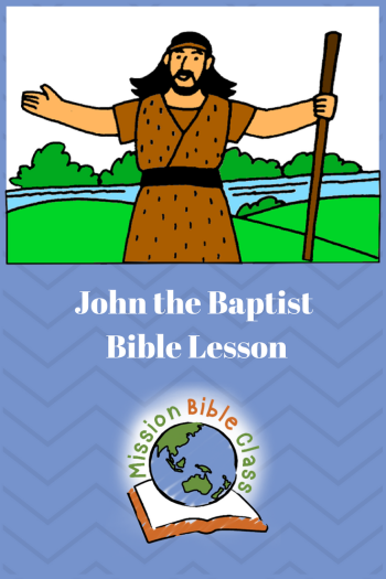 John the Baptist Pin