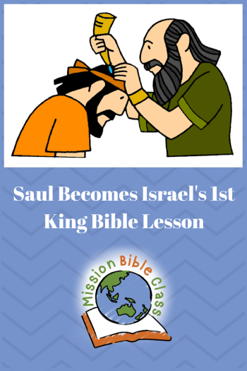 Saul Becomes Israel_s First King Pin