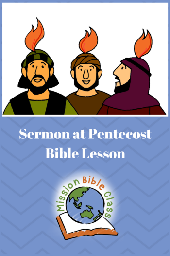 Sermon at Pentecost Pin